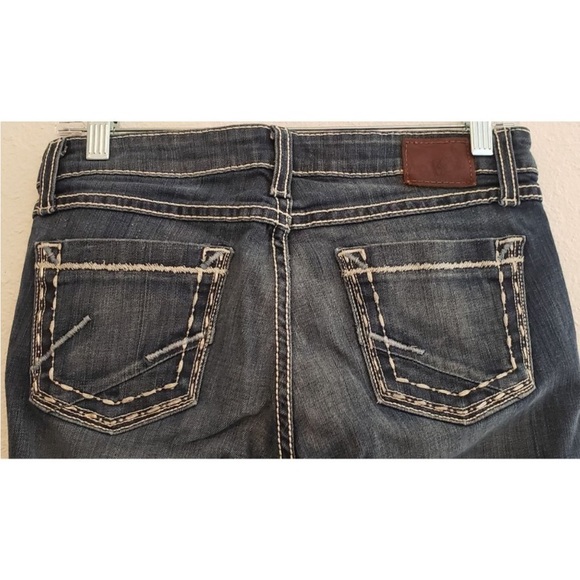 BKE Stella Boot Cut Stretch Embroidered Back Pockets Size 27 x 35 1/2 - Picture 4 of 9